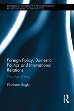 Foreign Policy, Domestic Politics and International Relations: The case of Italy