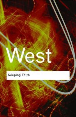 Keeping Faith: Philosophy and Race in America - Cornel West - cover