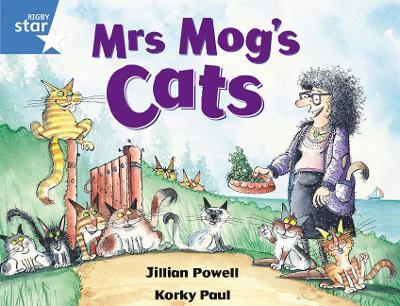 Rigby Star Guided 1 Blue Level: Mrs Mog's Cats Pupil Book (single) - Jillian Powell - cover