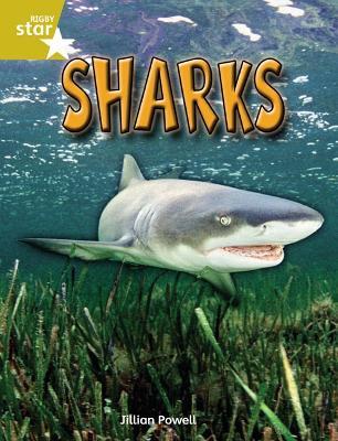 Rigby Star Independent Year 2 Gold Non Fiction Sharks Single - Jillian Powell - cover