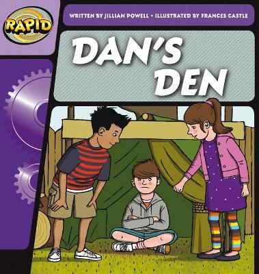 Rapid Phonics Step 1: Dan's Den (Fiction) - Jillian Powell - cover