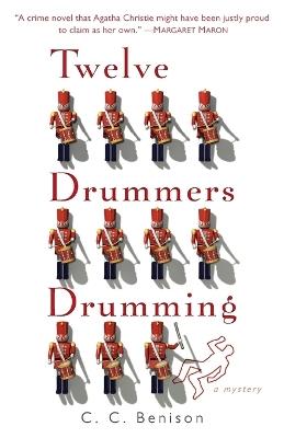 Twelve Drummers Drumming: A Father Christmas Mystery - C. C. Benison - cover