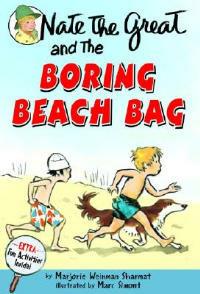 Nate the Great and the Boring Beach Bag - Marjorie Weinman Sharmat - cover