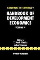 Handbook of Development Economics - cover