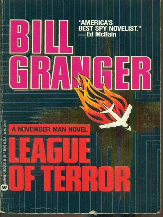 League of terror - Bill Granger - copertina