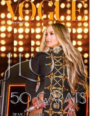 jlo vogue journal: Jennifer Lopez Vogue Journal - Michael Huhn,Michael - cover
