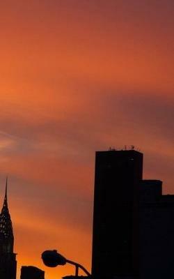 Chrysler Building New York City Writing Drawing journal - Michael Huhn - cover