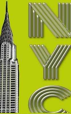 ICONIC New York City Chrysler Building $ir Michael designer creative drawing journal: NYC - Michael Huhn - cover