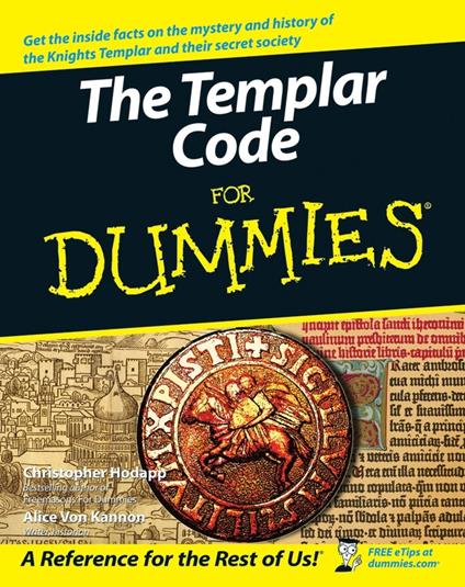 The Templar Code For Dummies - Christopher Hodapp,Alice Von Kannon - cover