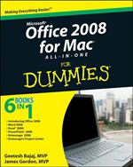 Office 2008 for Mac All-in-One For Dummies