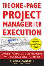 The One-Page Project Manager for Execution