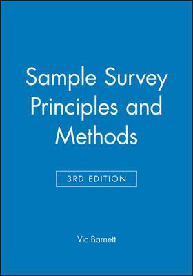 Sample Survey Principles and Methods 3e - Barnett - cover