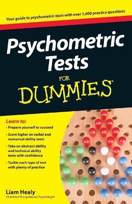 Psychometric Tests For Dummies - Liam Healy - cover