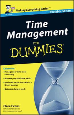 Time Management For Dummies - UK - Clare Evans - cover