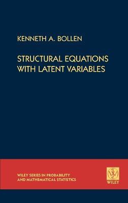 Structural Equations with Latent Variables - Kenneth A. Bollen - cover