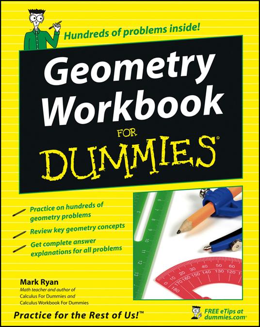 Geometry Workbook For Dummies - Mark Ryan - cover
