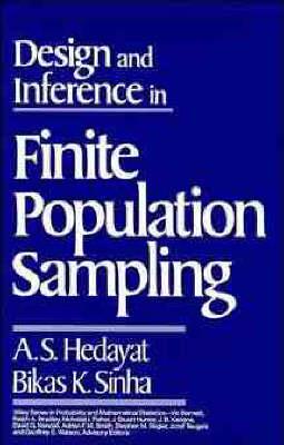 Design and Inference in Finite Population Sampling - A. S. Hedayat,Bikas K. Sinha - cover