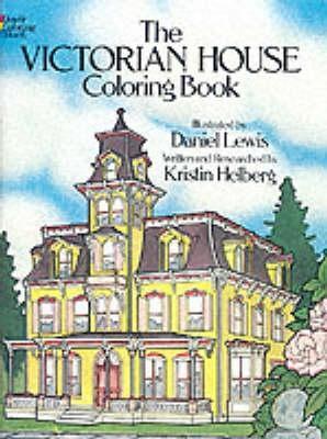 The Victorian House Colouring Book - Daniel Lewis - cover