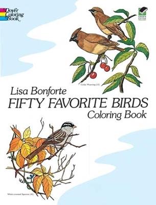 Fifty Favourite Birds Colouring Book: Coloring Book - Lisa Bonforte - cover