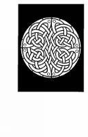 Celtic Knotwork, Stained Glass Coloring Book