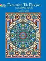 Decorative Tile Designs: Coloring Book
