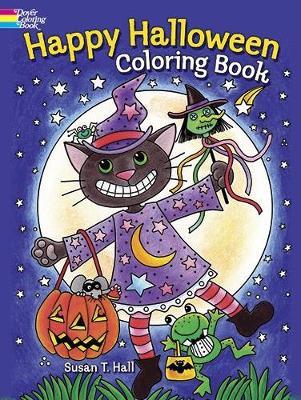 Happy Halloween Coloring Book - Susan Hall - cover