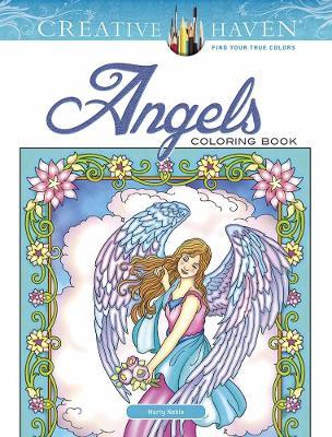 Creative Haven Angels Coloring Book - Marty Noble - cover