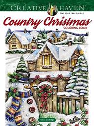 Creative Haven Country Christmas Coloring Book