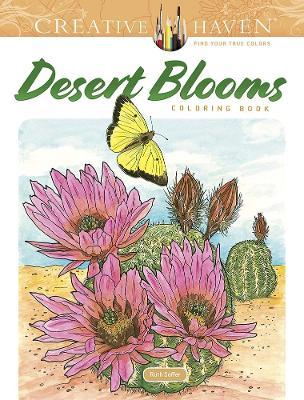 Creative Haven Desert Blooms Coloring Book - Ruth Soffer - cover