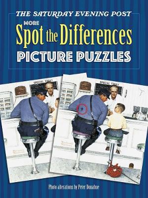 The Saturday Evening Post More Spot the Differences Picture Puzzles - Peter Donahue - cover