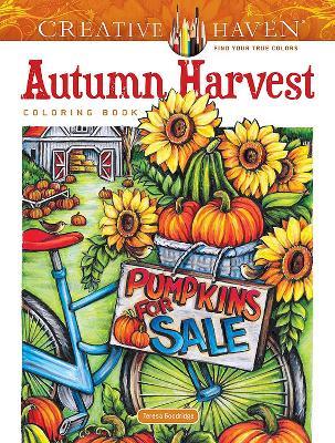 Creative Haven Autumn Harvest Coloring Book - Teresa Goodridge - cover