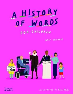 A History of Words for Children - Mary Richards - cover