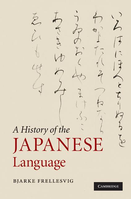 A History of the Japanese Language