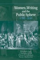 Women, Writing and the Public Sphere, 1700-1830