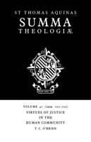 Summa Theologiae: Volume 41, Virtues of Justice in the Human Community: 2a2ae. 101-122 - Thomas Aquinas - cover