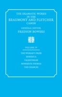 The Dramatic Works in the Beaumont and Fletcher Canon: Volume 4, The Woman's Prize, Bonduca, Valentinian, Monsieur Thomas, The Chances - Francis Beaumont,John Fletcher - cover