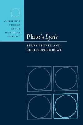 Plato's Lysis - Terry Penner,Christopher Rowe - cover