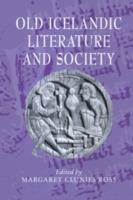 Old Icelandic Literature and Society - cover