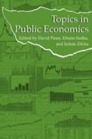 Topics in Public Economics: Theoretical and Applied Analysis