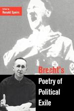 Brecht's Poetry of Political Exile