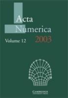 Acta Numerica 2003: Volume 12 - cover
