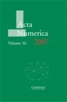 Acta Numerica 2007: Volume 16 - cover