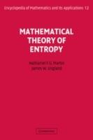 Mathematical Theory of Entropy - Nathaniel F. G. Martin,James W. England - cover
