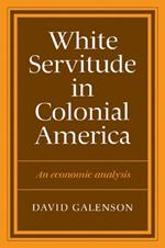 White Servitude in Colonial America: An economic analysis