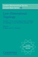 Low-Dimensional Topology