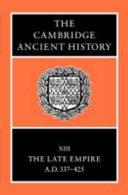 The Cambridge Ancient History - cover