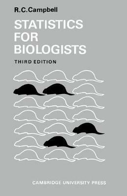 Statistics for Biologists - Richard Colin Campbell - cover