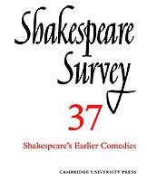 Shakespeare Survey - cover