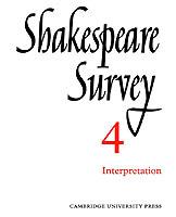 Shakespeare Survey - cover