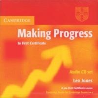 Making Progress to First Certificate Audio CD Set (2 CDs) - Leo Jones - cover